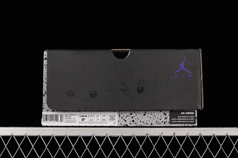 All categories Air Jordan Jordan series basketball shoes Air Jordan 5 J version Air Jordan 5 "Concord" AJ5 Joe 5 Concord white and purple DD0587-141